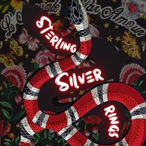 Sterling silver rings